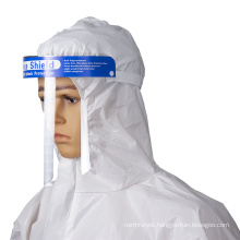 Clear Anti Virus Hat Face Mask Disposable with Shield